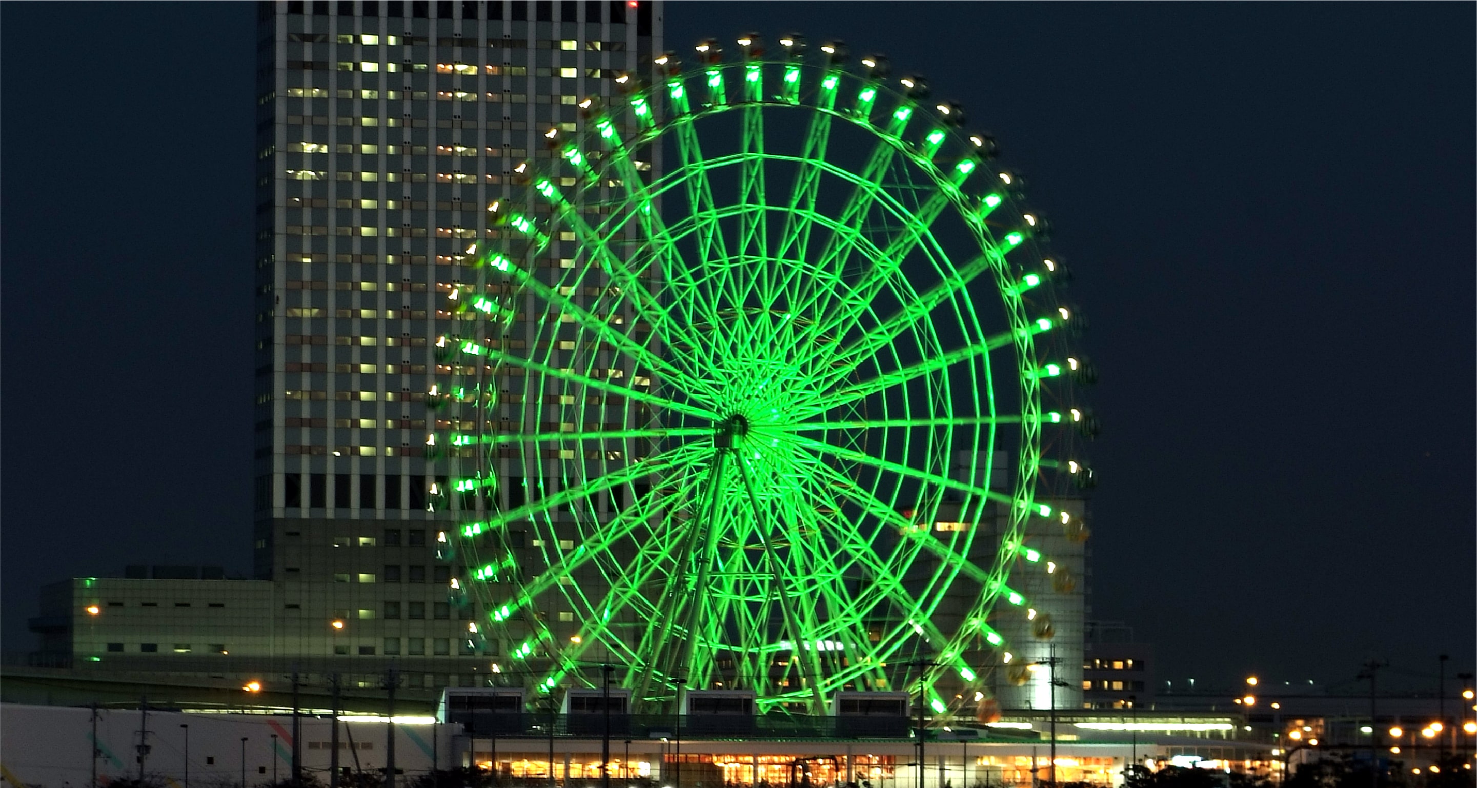 高石工場夜景