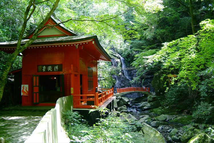 犬鳴山 七宝瀧寺の魅力を解説！行者の滝で修行体験！