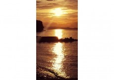 長松海岸の夕陽