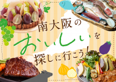 【南大阪】肉も魚も果物も!美味の宝庫・南大阪のグルメを満喫しよう