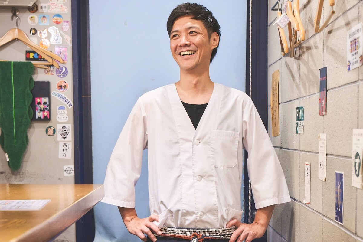 「スタンドにしき」店主