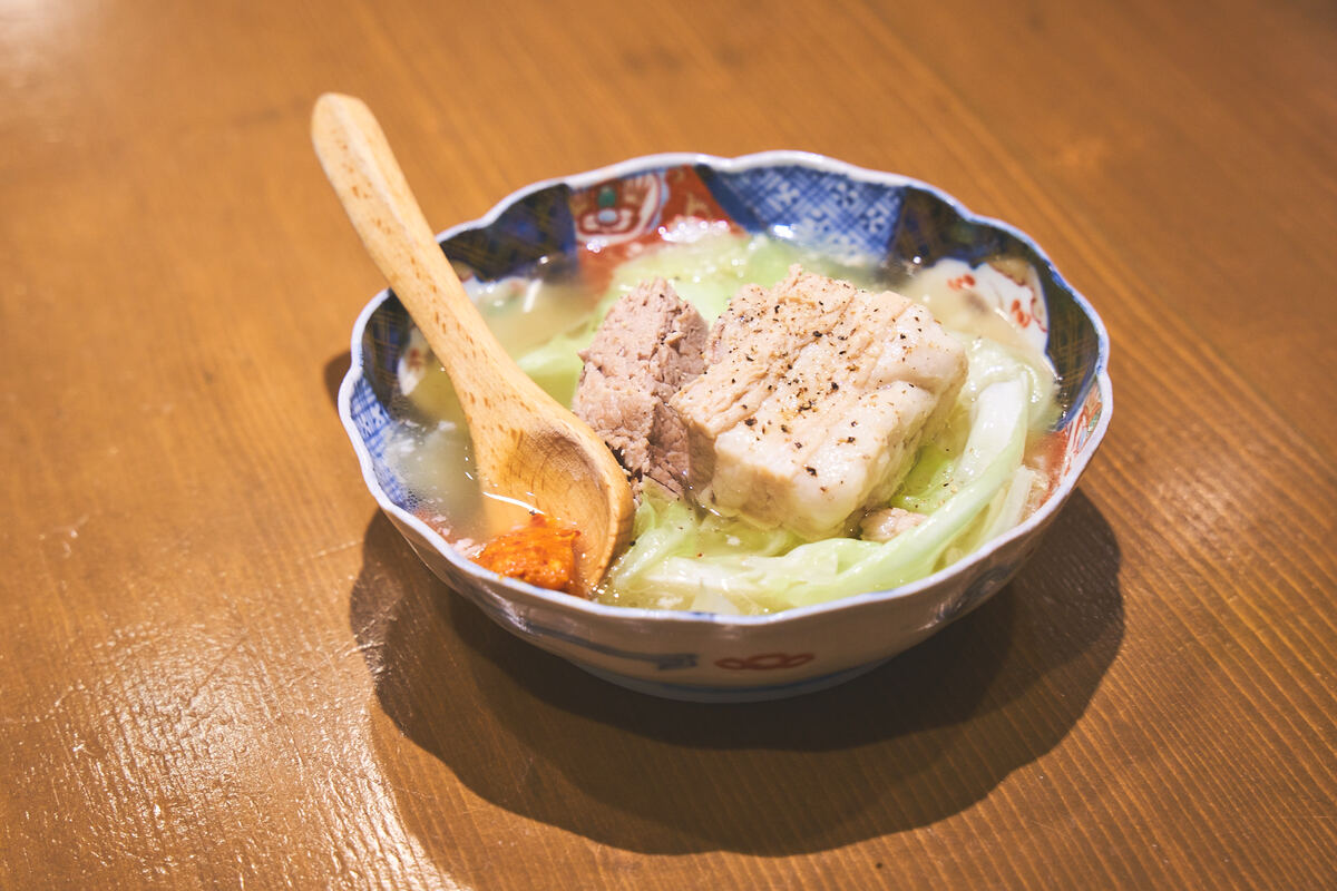 豚バラ塩角煮