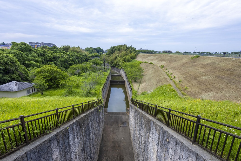 水の放出路