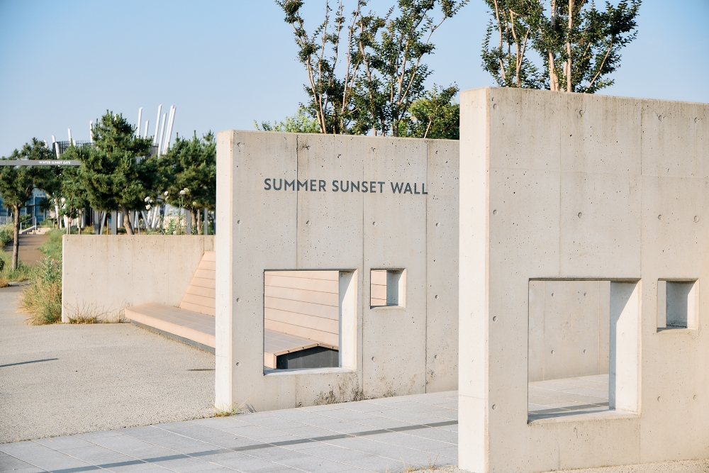 SUMMER SUNSET WALL