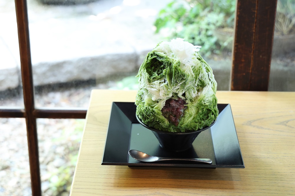 抹茶ミルク金時