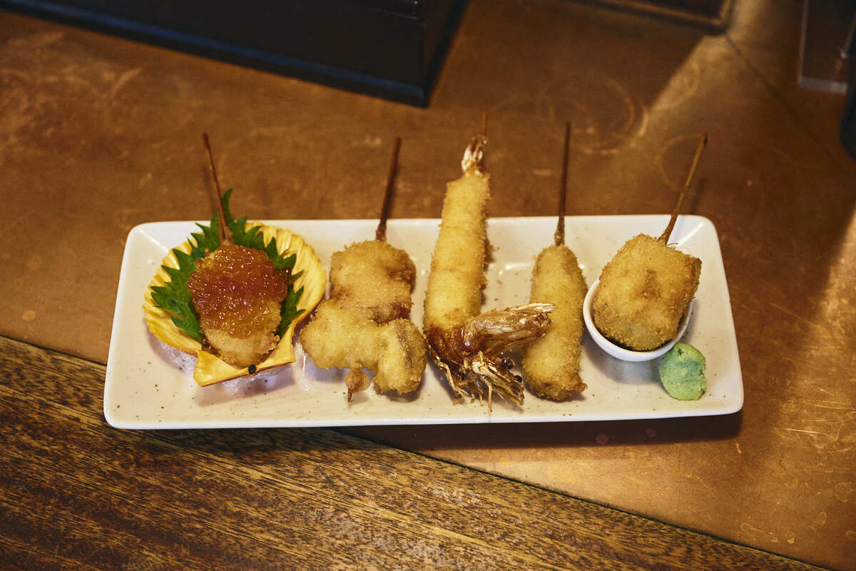 特上串5本盛り合わせ