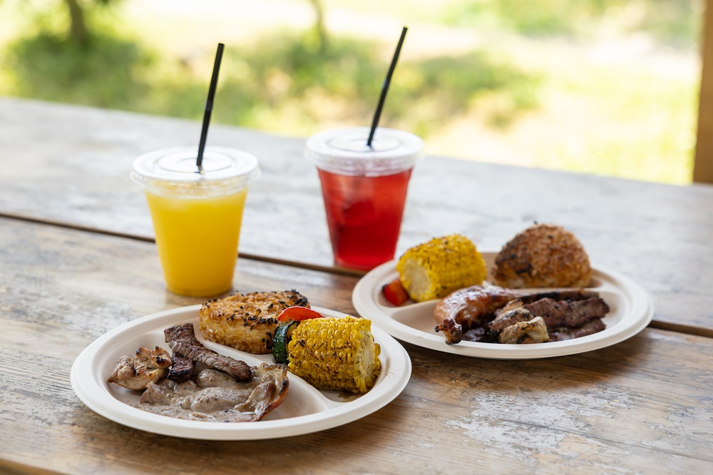 BBQが楽しめる食材付きプラン