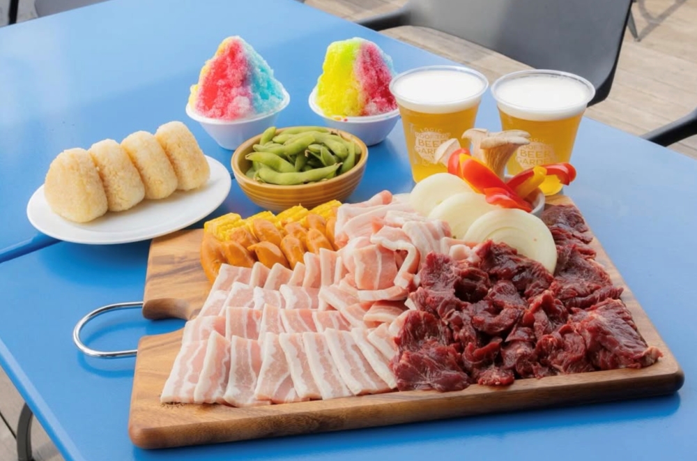 BBQが楽しめるプラン