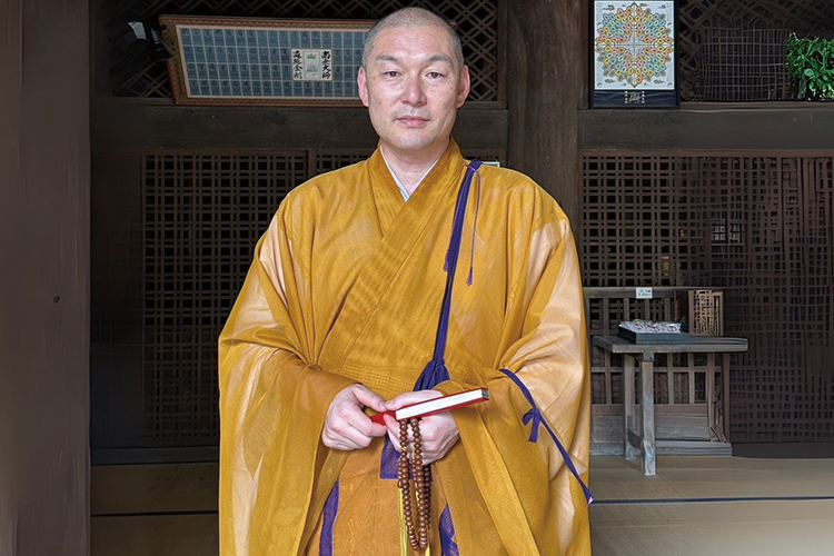 住職の永島全教さん