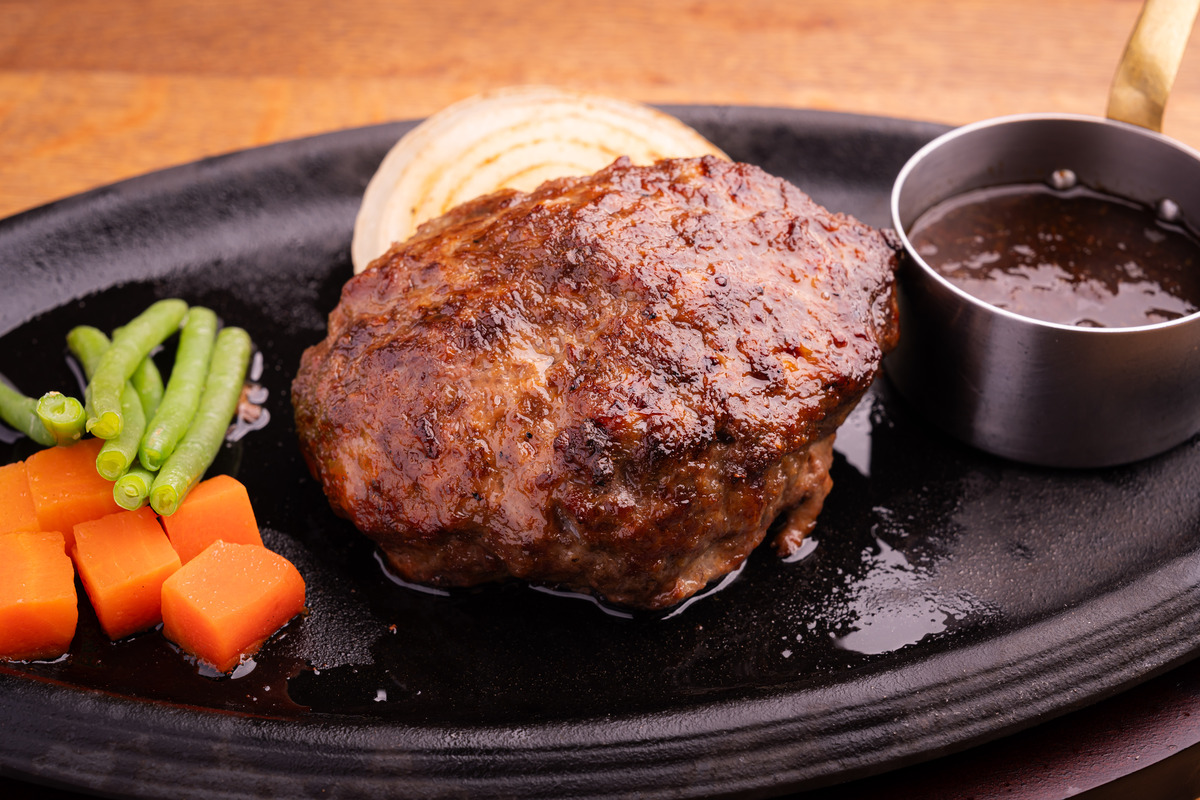 “極”あら挽きハンバーグステーキ