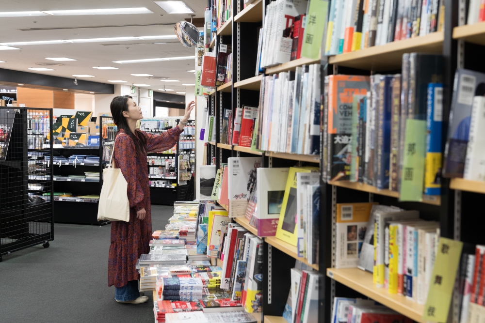 旭屋書店 なんばCITY店 店内