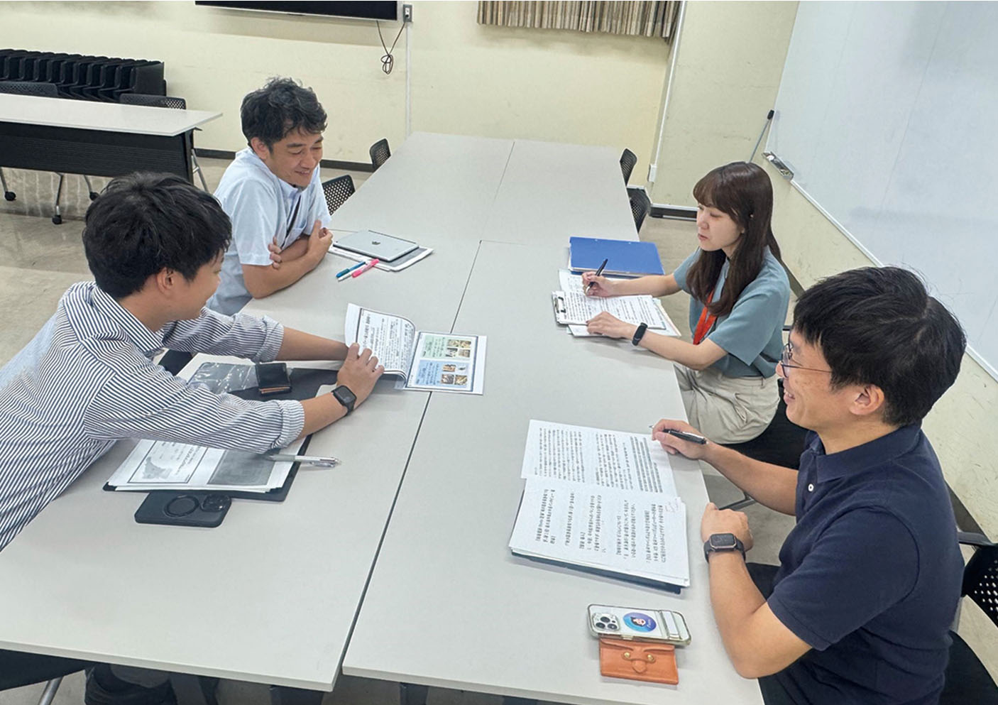 泉大津市役所の職員さんの食の会議