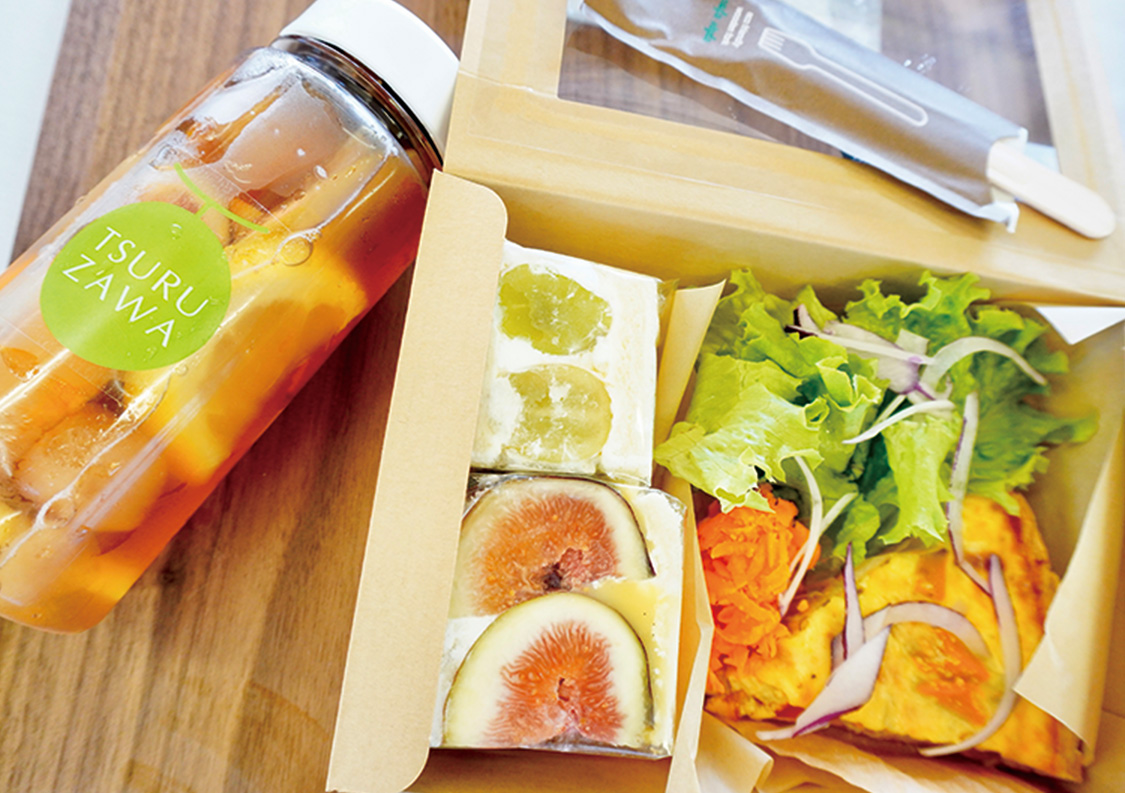 「あまもん列車」車内