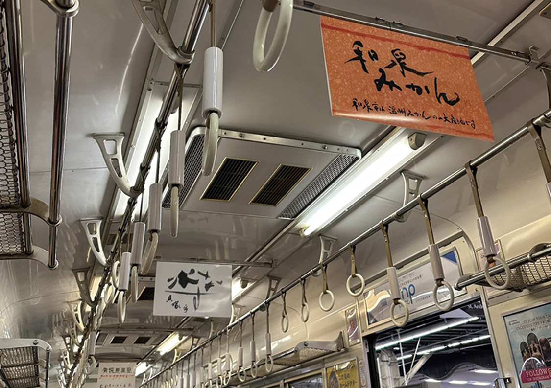 「グレーターミナミTRAIN」車内