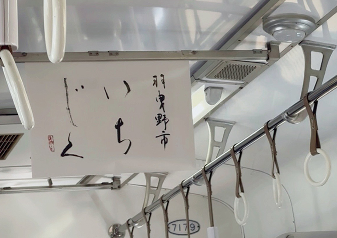 「グレーターミナミTRAIN」車内