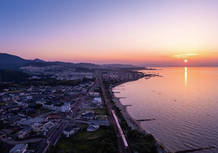 阪南市の夕焼け