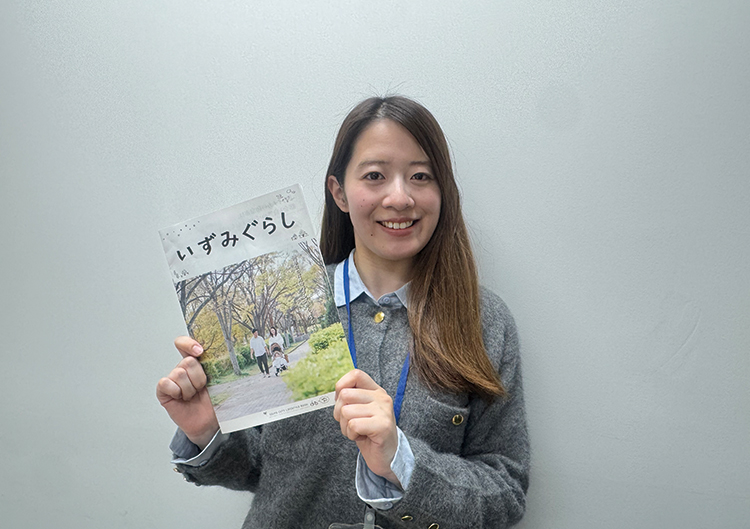 和泉市役所の伹馬ひよのさん